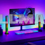 LED лампа RGB реагирующая на звук Light Bar 32 диода черная